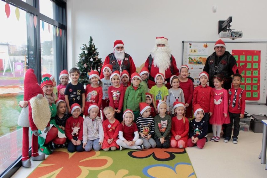 Święty Mikołaj odwiedził dzieci z "Kolorowego Zamku" w Opalenicy [ZDJĘCIA]