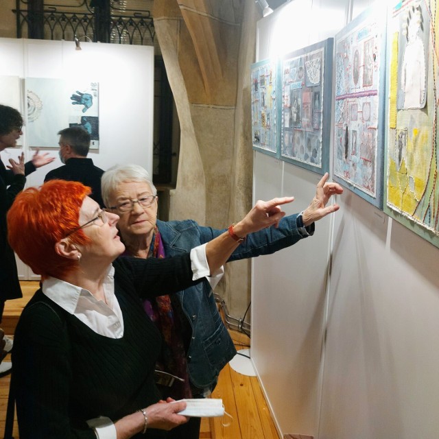 W świebodzińskim muzeum trwa wystawa prac "Przeszycia" Elżbiety Szymańczuk.