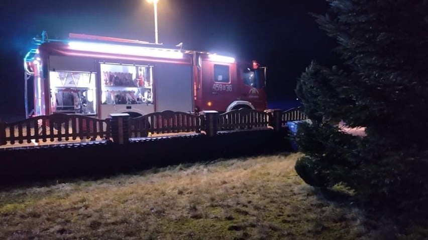 Strażacy interweniowali także w Osówku, gdzie doszło do...