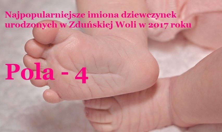 Najpopularniejsze imiona dziewczynek urodzonych w Zduńskiej Woli w 2017 roku [RANKING]