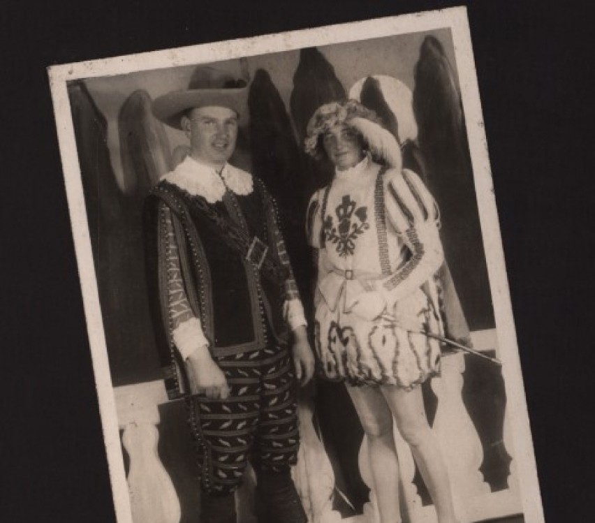 Karl Otto von Wechmar ( na zdjęciu z żoną w czasie karnawału...