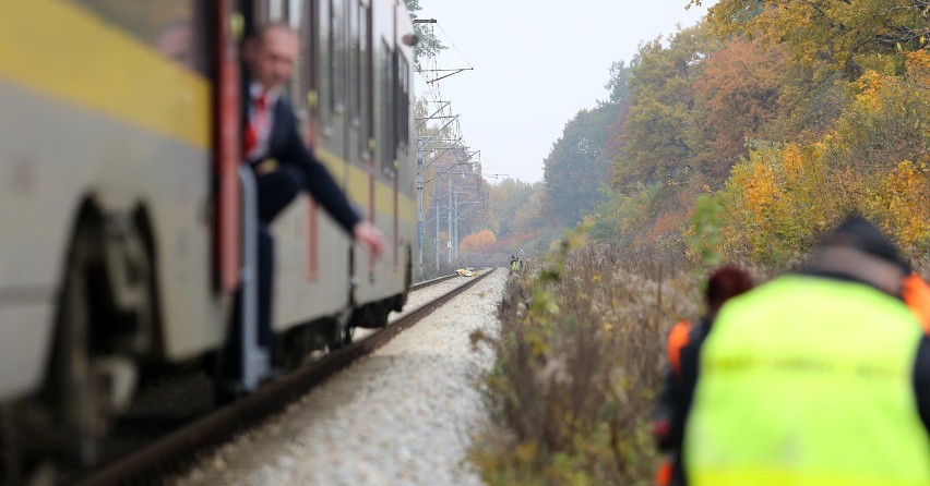 Śmierć pod kołami pociągu. Wypadek przy Łagiewnickiej