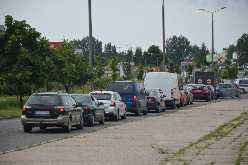 Mobilny punkt drive-thru po raz trzeci w Bełchatowie