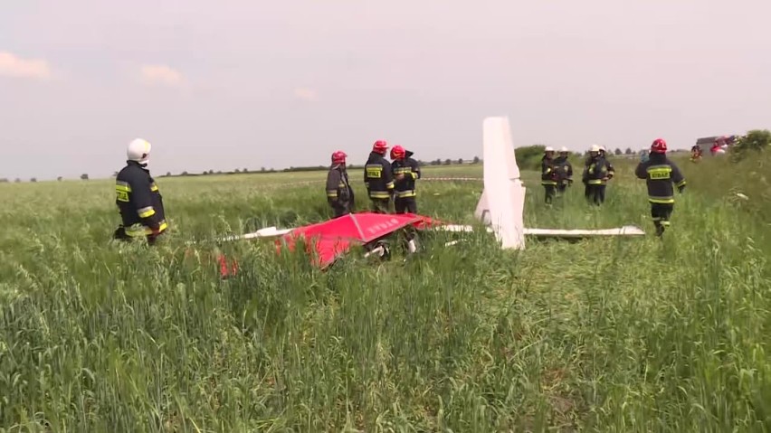 Wypadek szybowca pod Ostrowem Wielkopolskim. Zginął pilot z Częstochowy, związany z Aeroklubem Żar z Międzybrodzia Żywieckiego