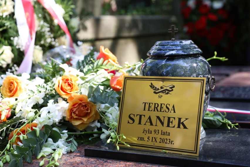 Pogrzeb Teresy Stanek. Prezes Światowego Związku Żołnierzy...