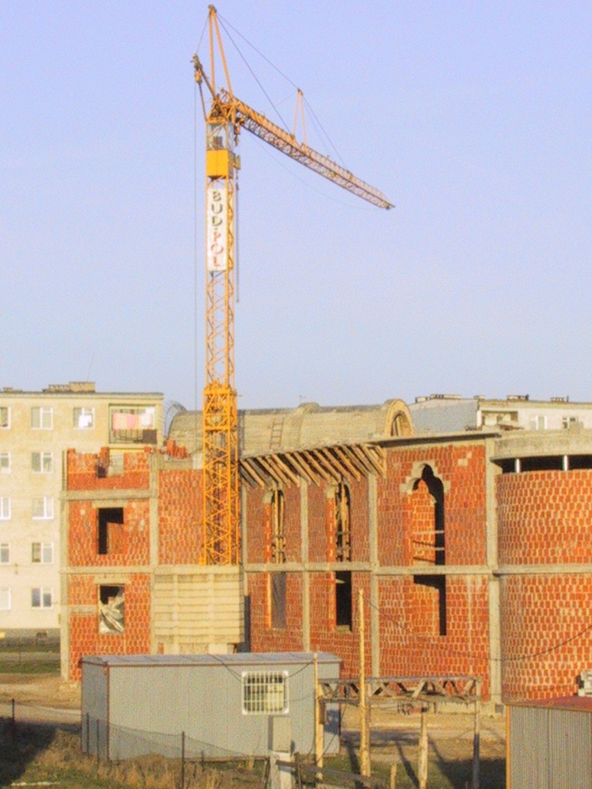 Budowa sanktuarium w Międzyrzeczu trwała kilkanaście lat.