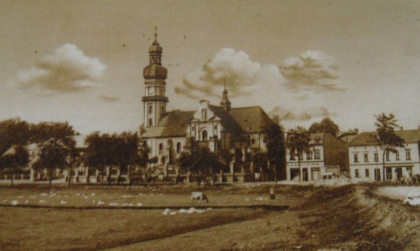 Kościół św. Marii Magdaleny, już po przebudowie wieży w 1929...