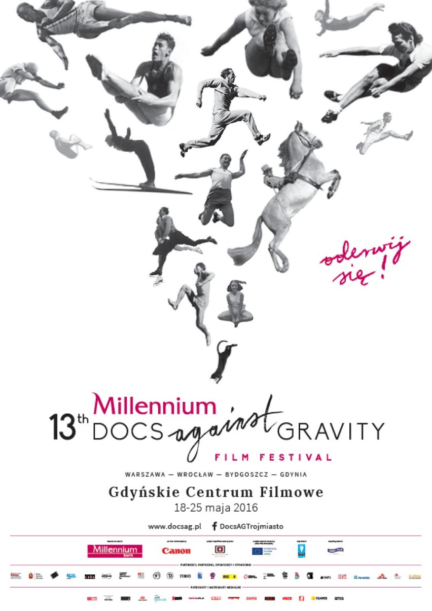 13.Millenium Docs Against Gravity w Gdyni pod hasłem: „Oderwij się!” Ponad 40 premier filmowych