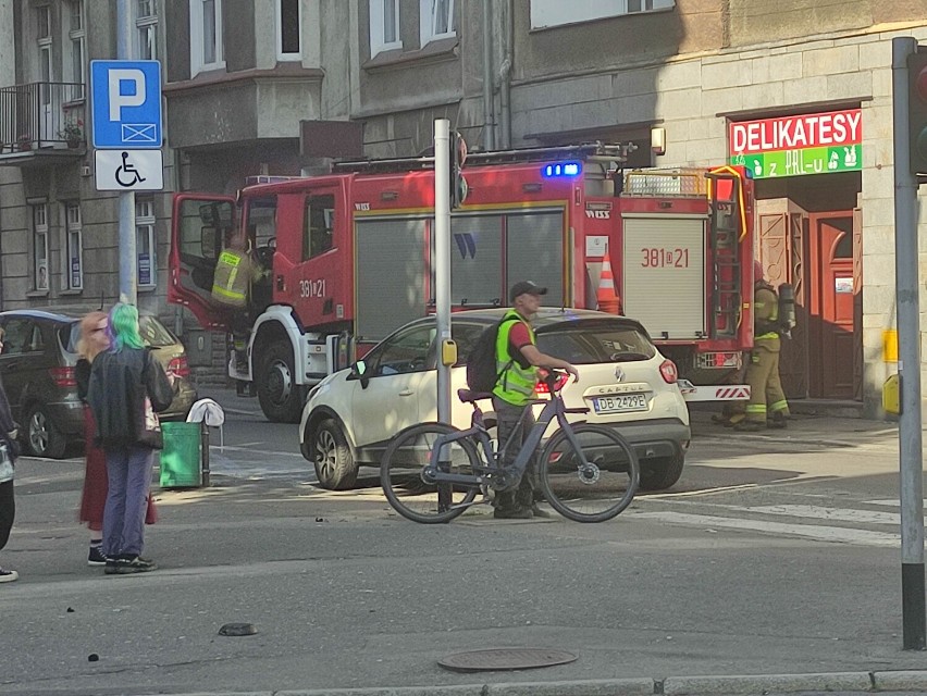 Ogień pojawił się na czwartym piętrze, czyli na poddaszu...