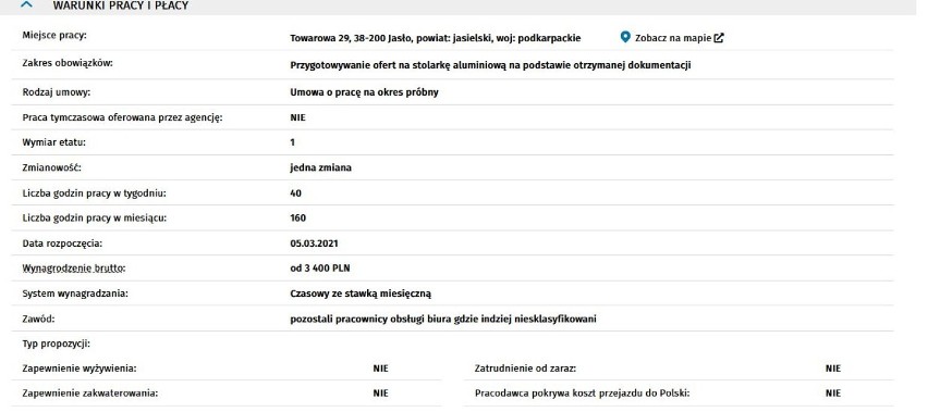 Aktualne oferty pracy w Jaśle i okolicy. Kogo szukają pracodawcy i ile płacą? [MARZEC]