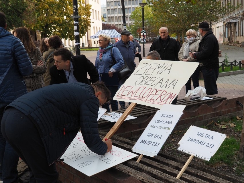 To kolejny już protest mieszkańców osiedla Wzniesień...