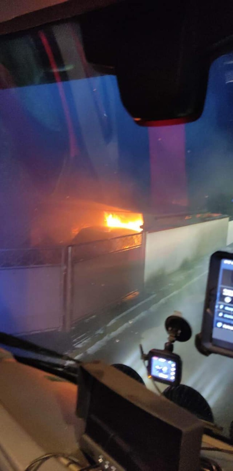 We wtorek doszło do pożaru samochodu osobowego w Dobrzycy