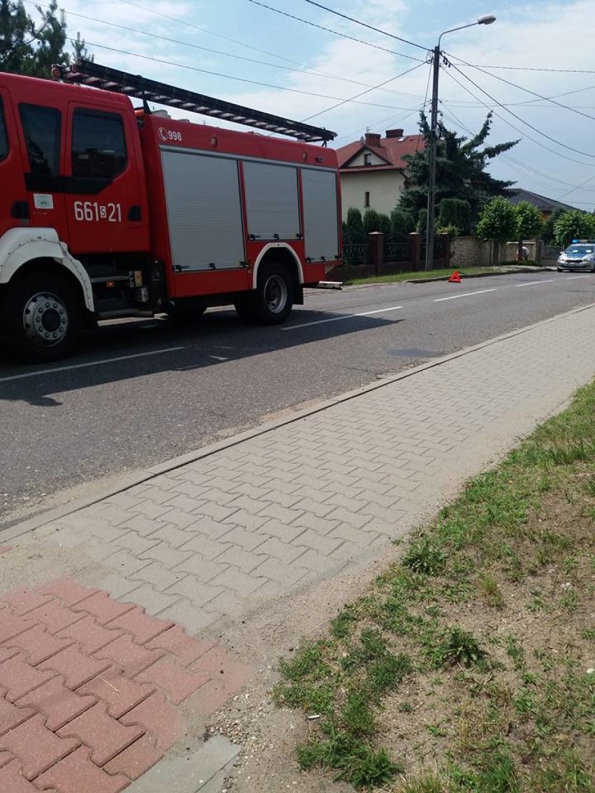 Dwa auta zderzyły się na ulicy Kopernika w Wodzisławiu Śl.