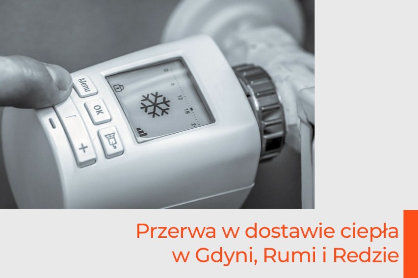Przerwa w dostawie energii cieplnej do odbiorców z Gdyni,...
