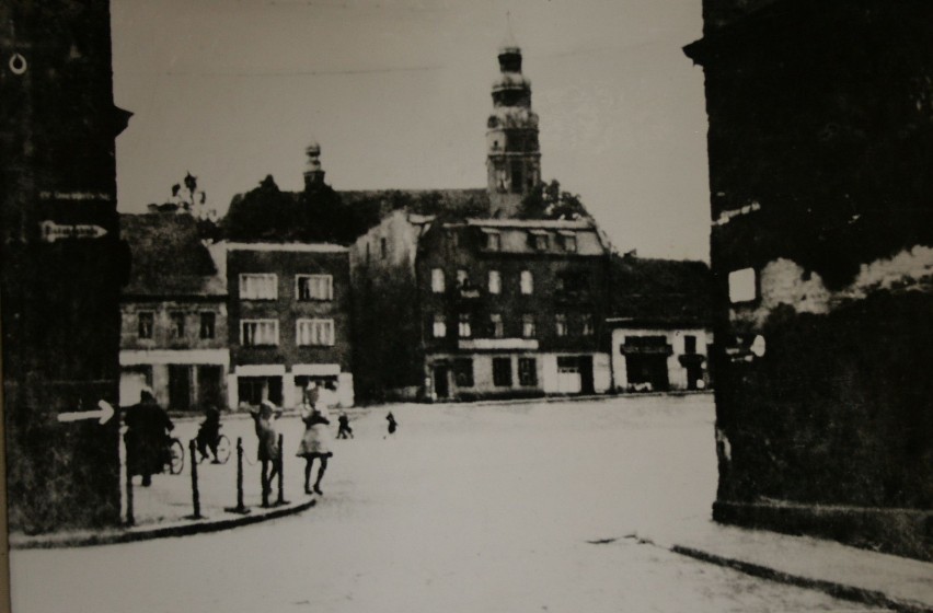 Rynek w Wodzisławiu przed 1939 rokiem