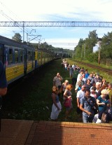 Awaria pociągu SKM Trójmiasto na trasie Gdynia - Sopot