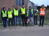 Bielkówko. Protest mieszkańców przeciwko organizacji ruchu