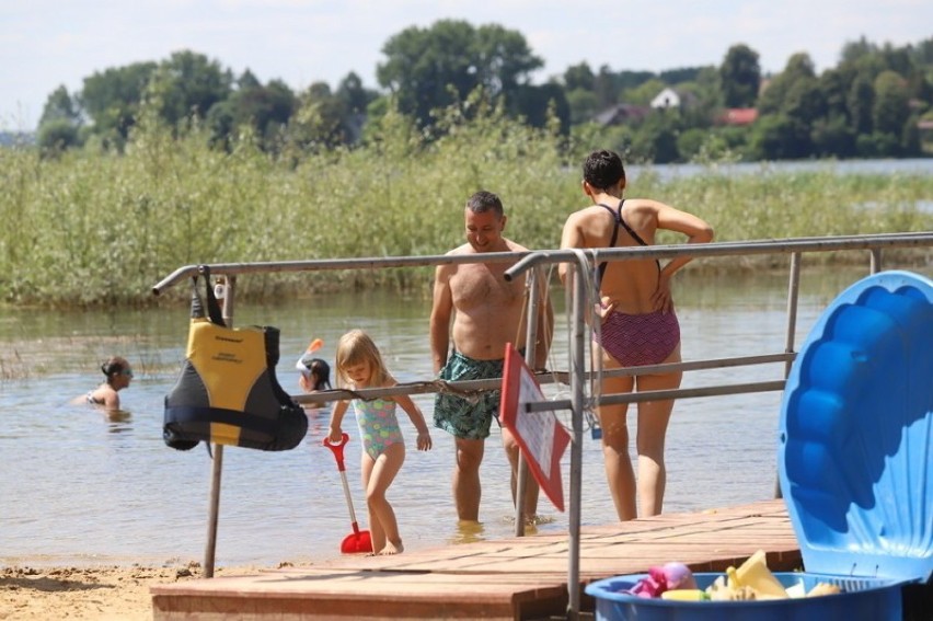 Słoneczna, leniwa sobota na Przystani Siewierz nad Zalewem...