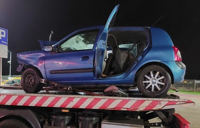 W wypadku na węźle w Kostomłotach zginął kierowca...