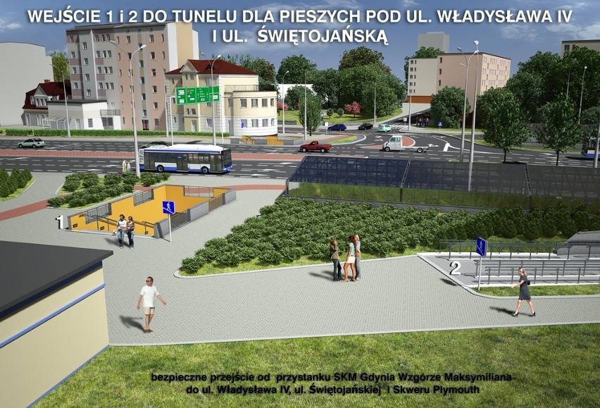 1 lutego pójdziemy tunelem pod ul. Władysława IV w Gdyni