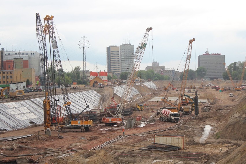 20 maja zaprezentowano postęp prac na budowie nowego dworca Łódź Fabryczna