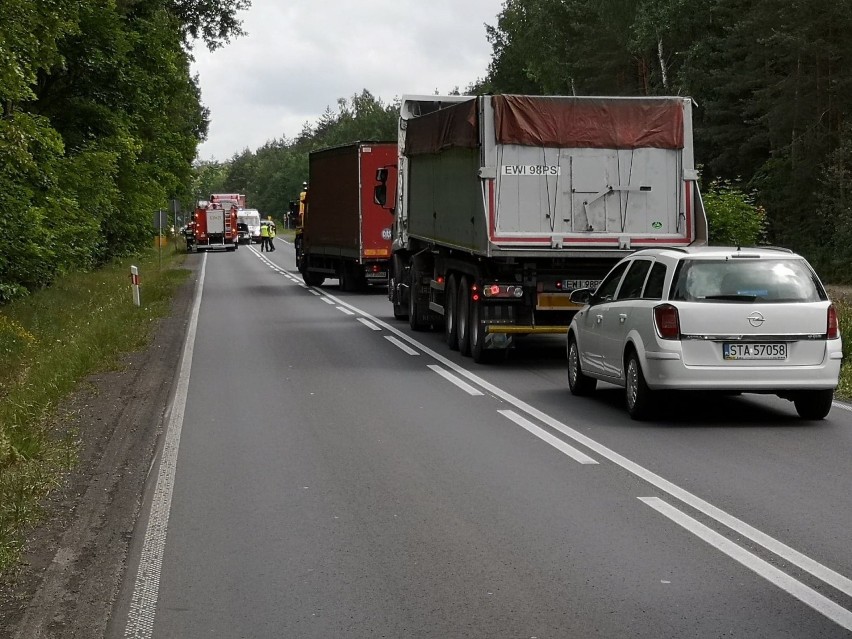 Do wypadku doszło na drodze krajowej 908 między Tarnowskimi...