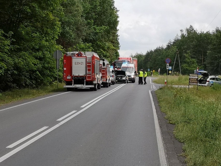 Do wypadku doszło na drodze krajowej 908 między Tarnowskimi...