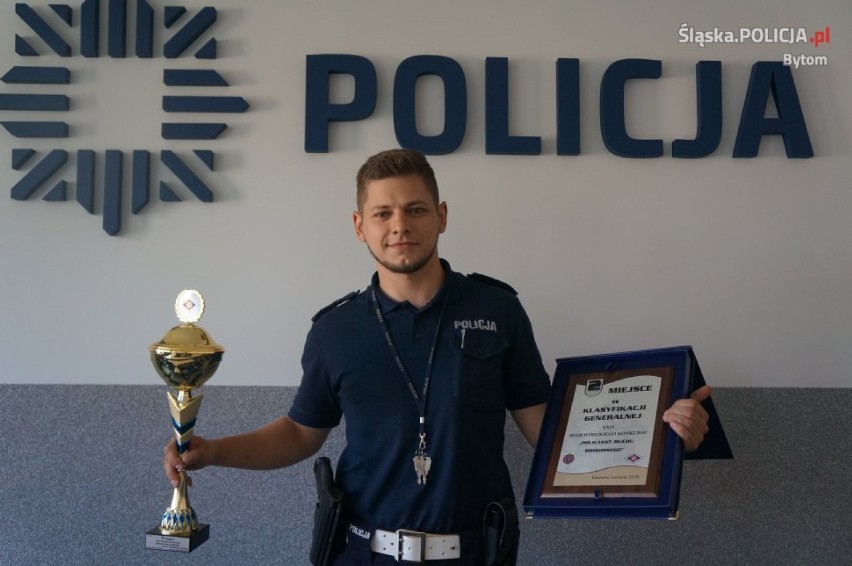 Policjant z Bytomia, sierżant sztabowy Grzegorz Olearczyk...