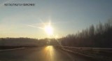 Deszcz meteorytów nad Czelabińskiem w Rosji [wideo]