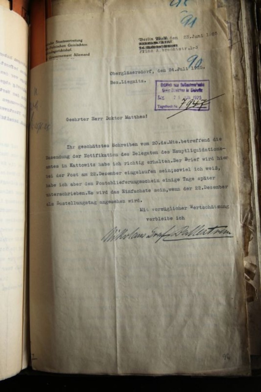 Dokumenty archiwalne zostały odnlezione w kopalni w Zabrzu