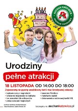 Centrum Handlowe Auchan ma 17 lat. W sobotę wielkie świętowanie PROGRAM