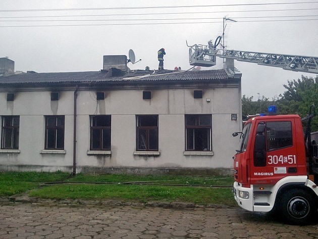 W czwartek  przy ul. Batorego 40 w Łodzi wybuchł pożar. W...