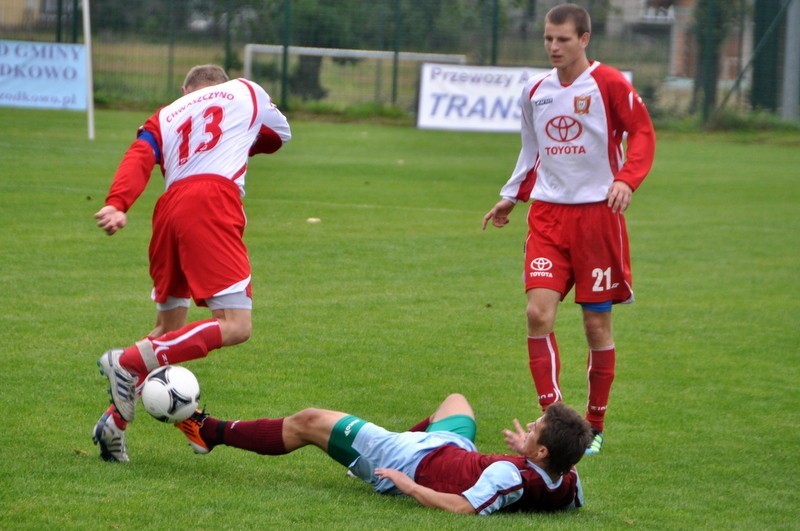 IV liga. GKS Przodkowo - KS Chwaszczyno 2:1 (0:1)