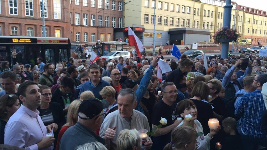 Protest w Gdańsku 20.07.2017