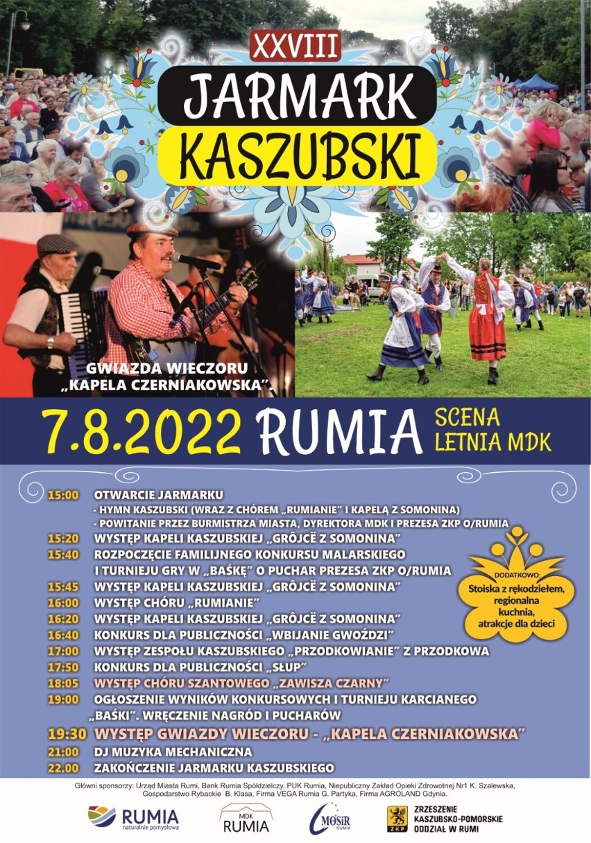 XXVIII Jarmark Kaszubski Rumia - scena letnia MDK (Miejski...