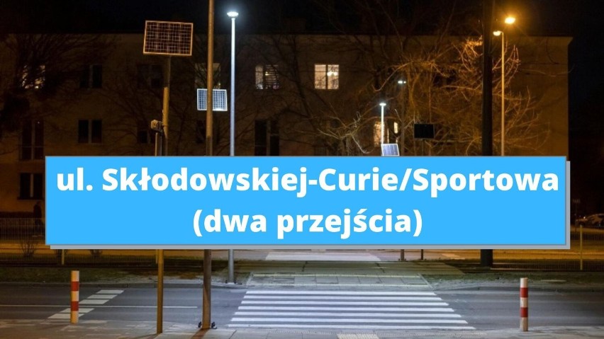 Kolejne przejścia dla pieszych w Bydgoszczy będą doświetlone do końca roku. Znamy lokalizacje 27 takich miejsc 