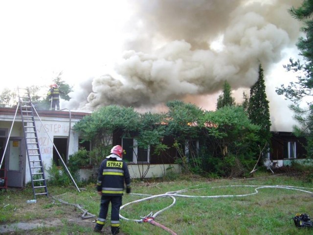 Pożar magazynu przy Wspólnej był jedną z najtrudniejszych akcji strażaków