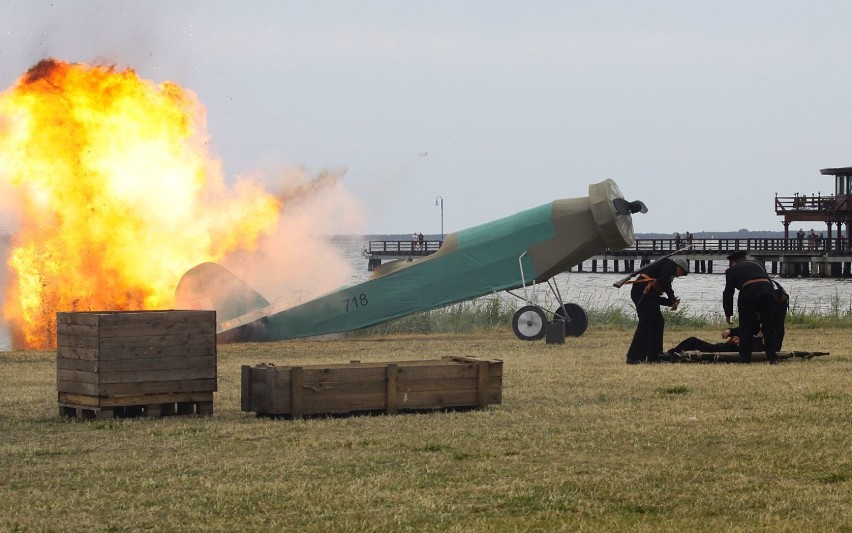 Lotniczy Puck 2015, bitwa na Zielonej Plaży