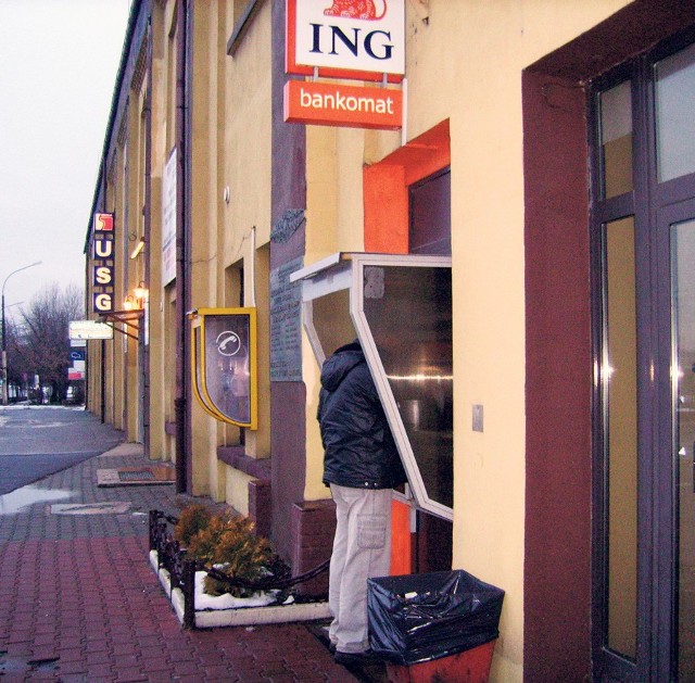 Bankomaty lokowane są przy głównych ulicach, np. Sobieskiego