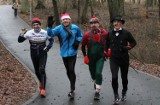 Noworoczny trening złotowskich biegaczy