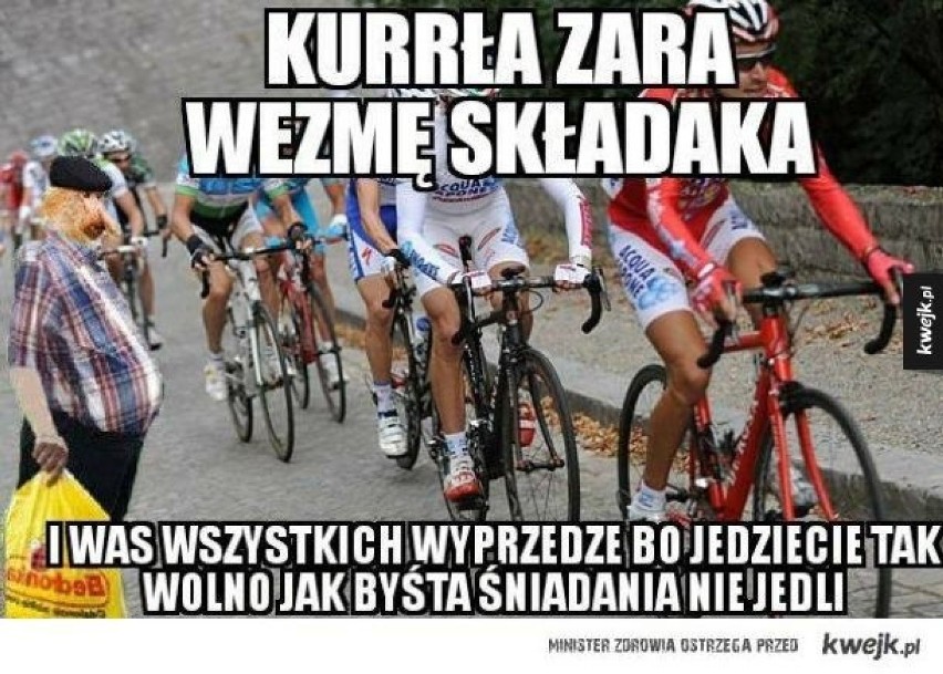 77. Tour de Pologne inspiruje. Zobacz memy kolarstwie