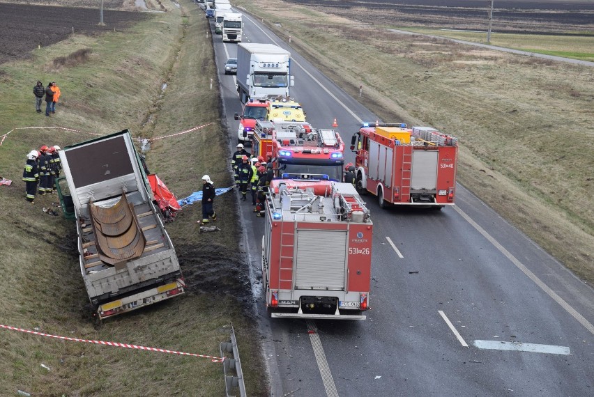 Śmiertelny wypadek na obwodnicy Nowych Skalmierzyc