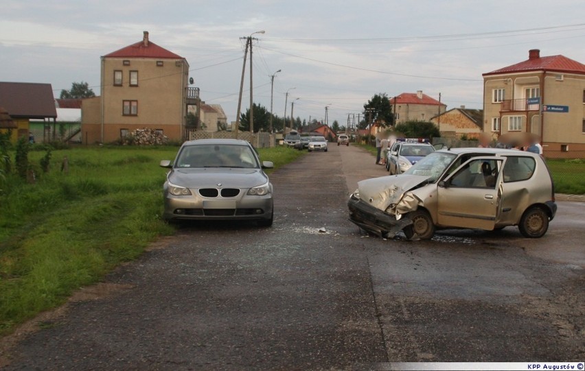Wypadki samochodowe w powiecie augustowskim
