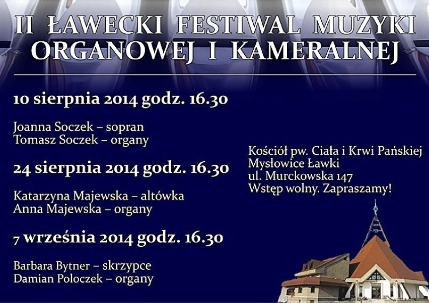 Festiwal Muzyki Organowej w Ławkach [ZDJĘCIA]