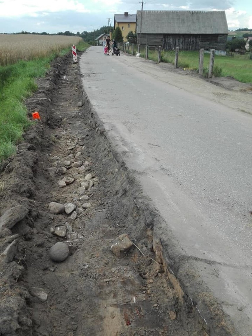 Trwa przebudowa ok. 600-metrowego odcinka drogi w Nowej Hucie