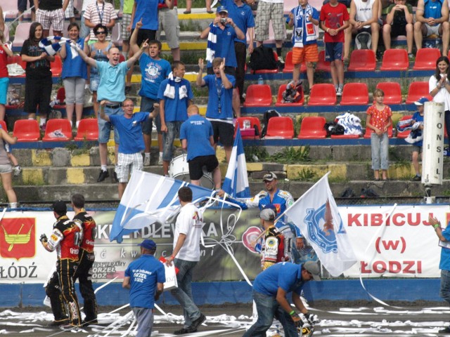 Kibice Orła Łódź znów rozpoczęli walkę o przyszłość klubu. Jaka ...