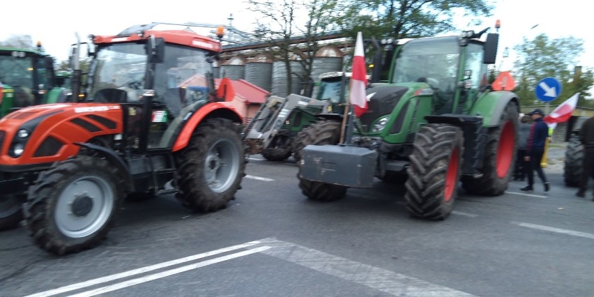 Protest w Osięcinach