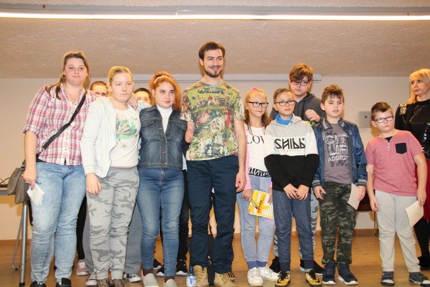 Jan Mela gościł w piątek 30 listopada w SOSW dla Dzieci i...