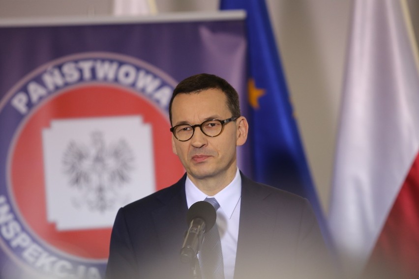 Premier Mateusz Morawiecki w Wojewódzkiej Stacji Sanitarno -...