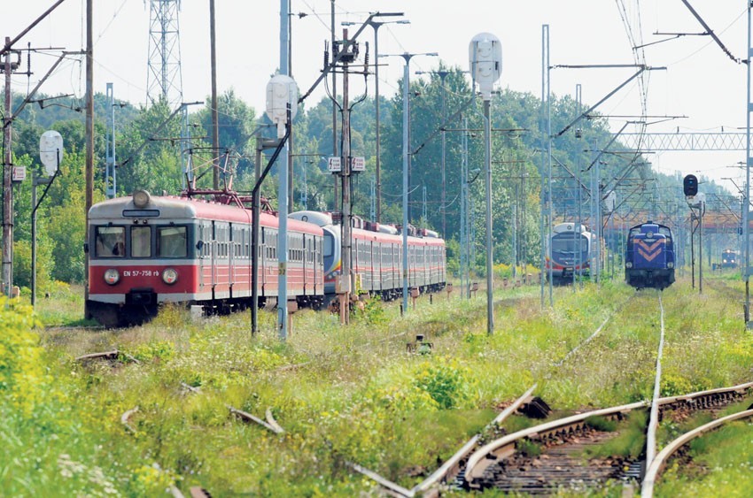 Pociągi Przewozów Regionalnych stały na bocznicach.
